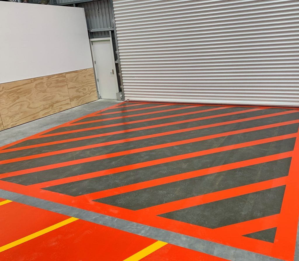 Loading Bay line marking