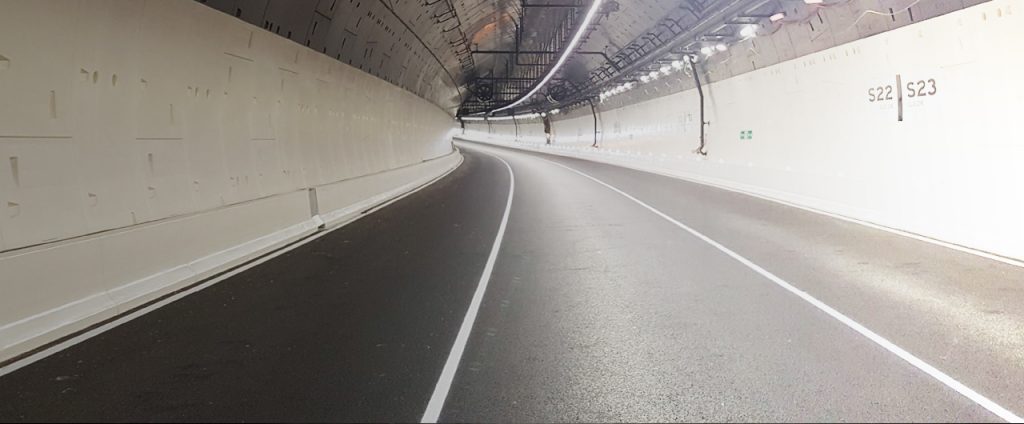 waterview tunnel coating